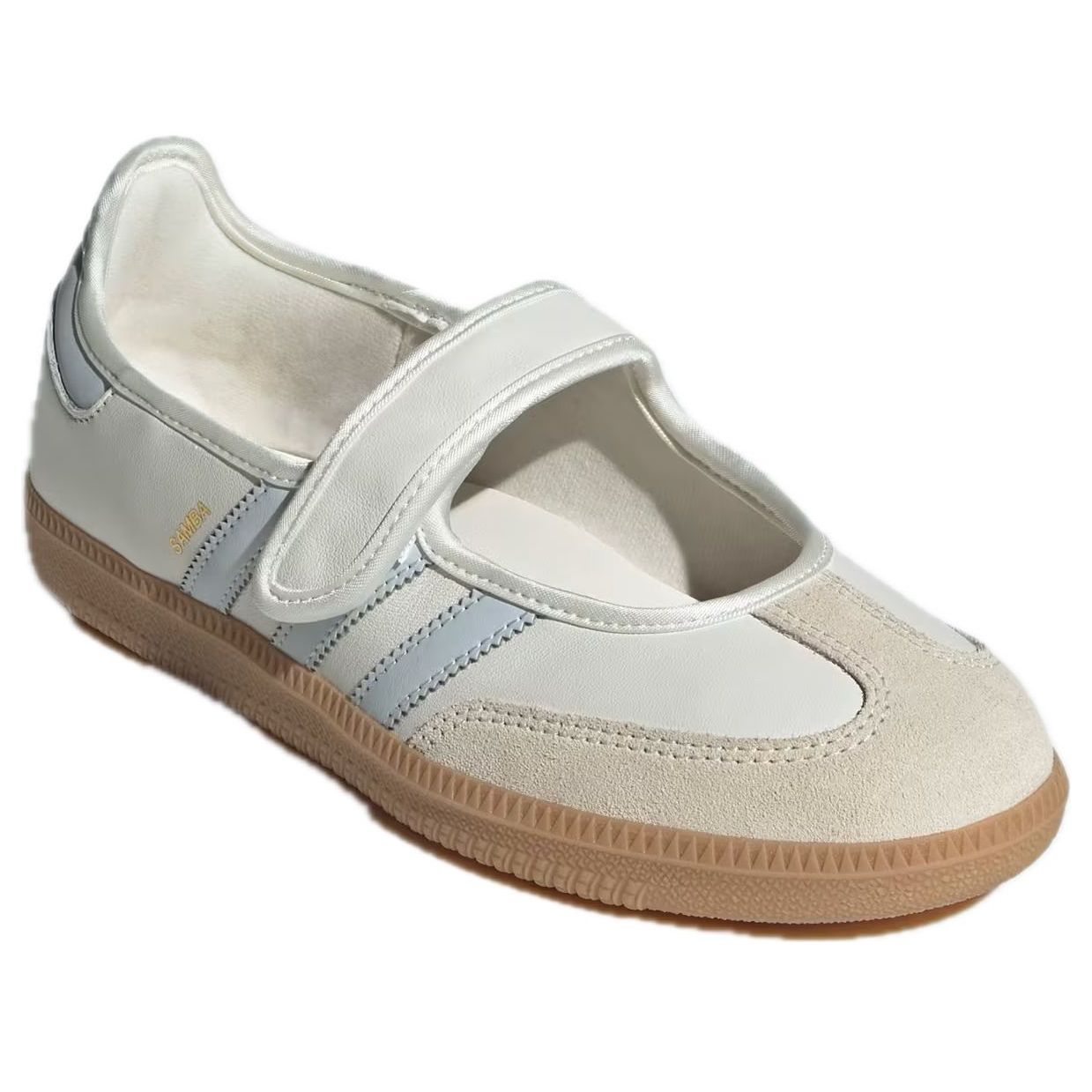 (WMNS) adidas Samba Jane 'Cloud White Halo Blue Gum' JR7339