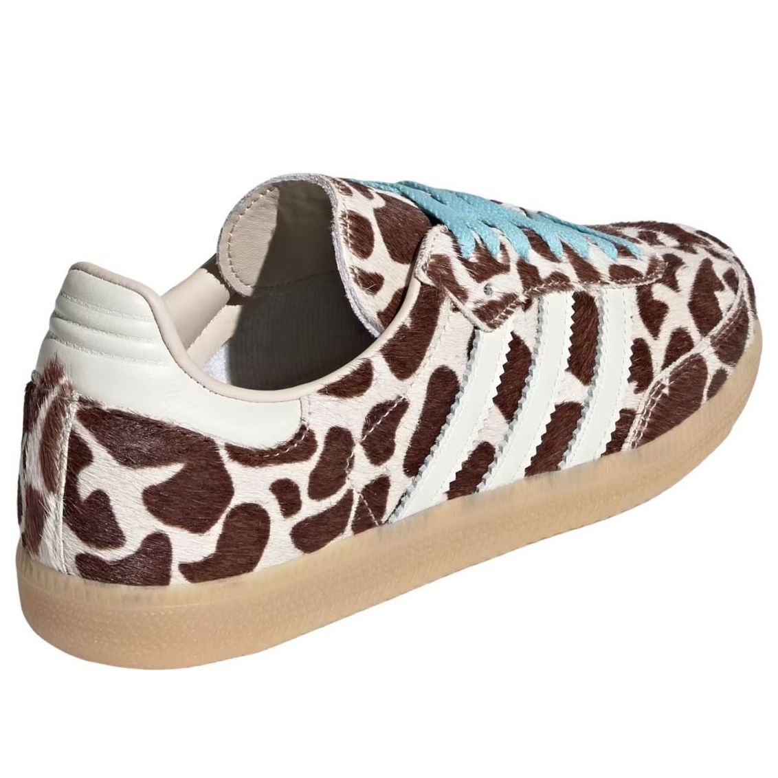 (WMNS) adidas Samba OG 'Giraffe Print Crystal Linen Gum' KI6669