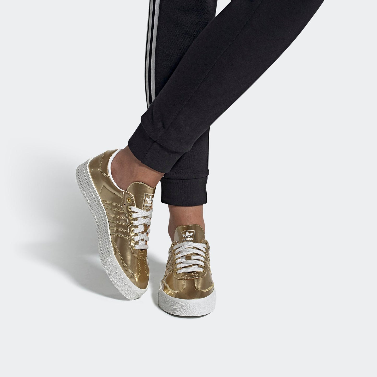(WMNS) adidas Sambarose 'Gold Metallic' FV4319