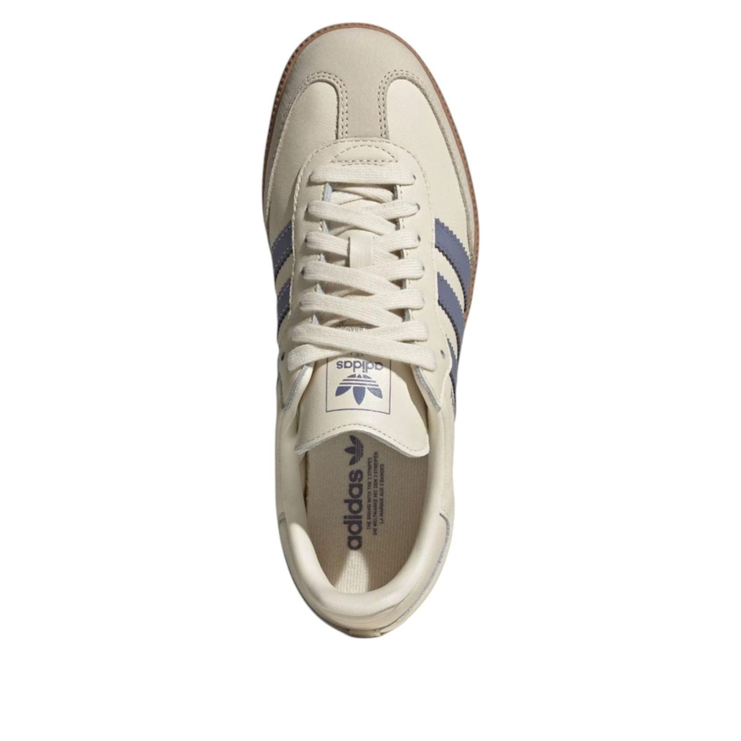 (WMNS) adidas Samba 'Cream White Silver Violet' JS1362