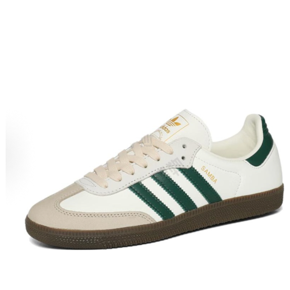 (WMNS) adidas Samba OG 'Off White Collegiate Green Sand Strata' JR8843
