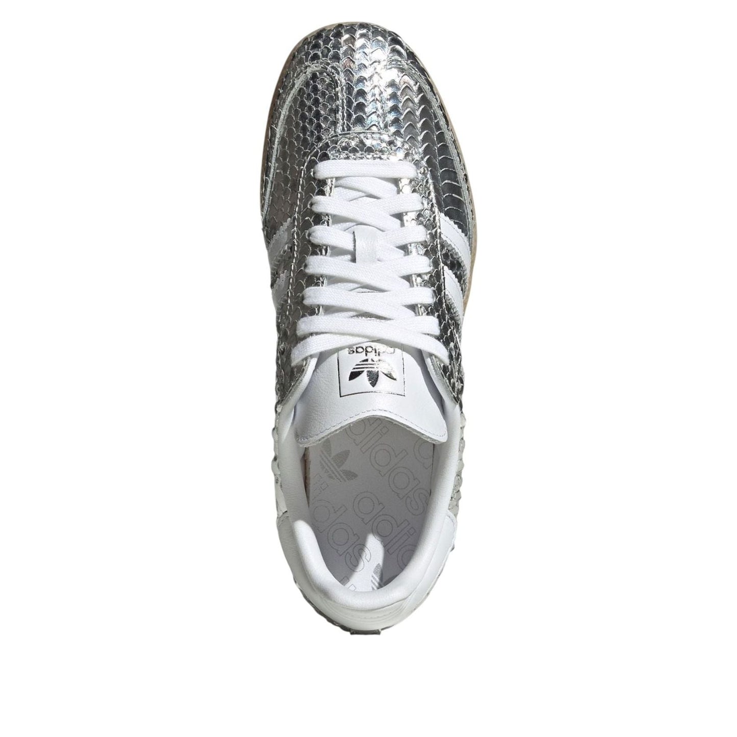 (WMNS) adidas Samba Patent Snakeskin 'Silver Metallic' IH9016