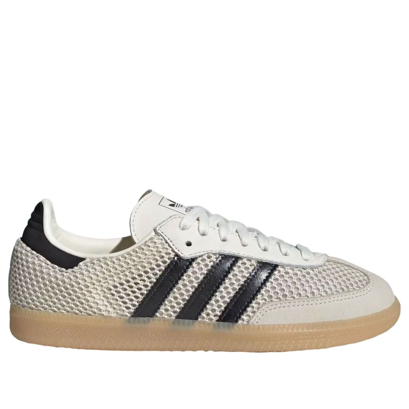 (WMNS) adidas Samba 'Off White Carbon Gold Metallic' IH4003