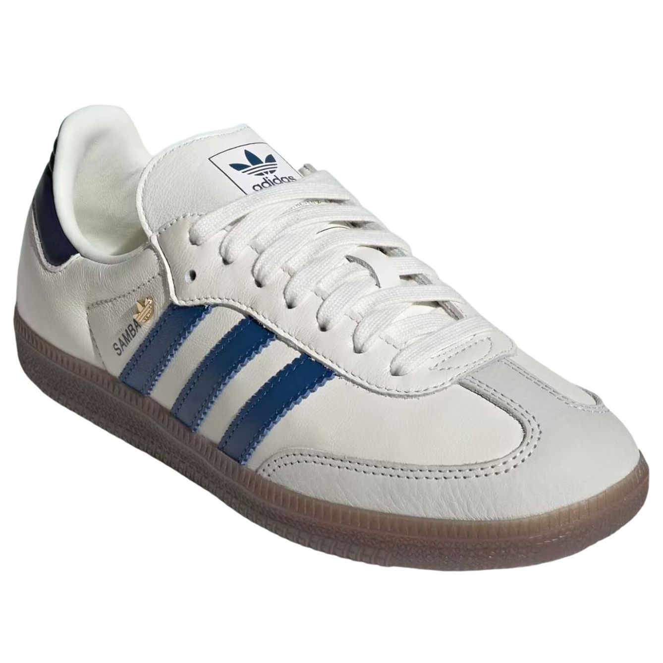 (WMNS) adidas Samba 'Off White Dusky Petrol Night Indigo' IH6627