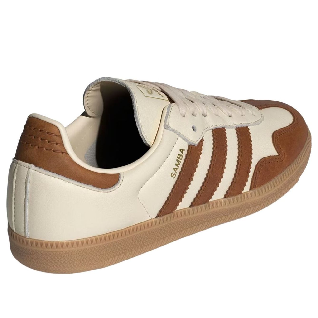 (WMNS) adidas Samba 'Wonder White Dusky Bronze Gold Metallic' KJ0996