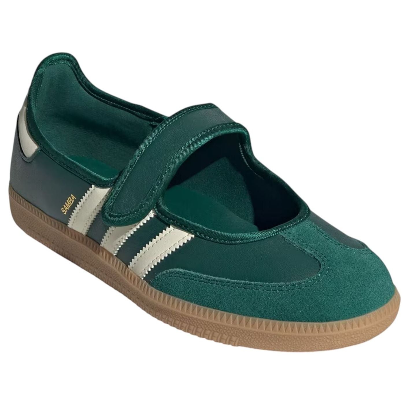 (WMNS) adidas Samba Jane 'Green White Gum' JR7340