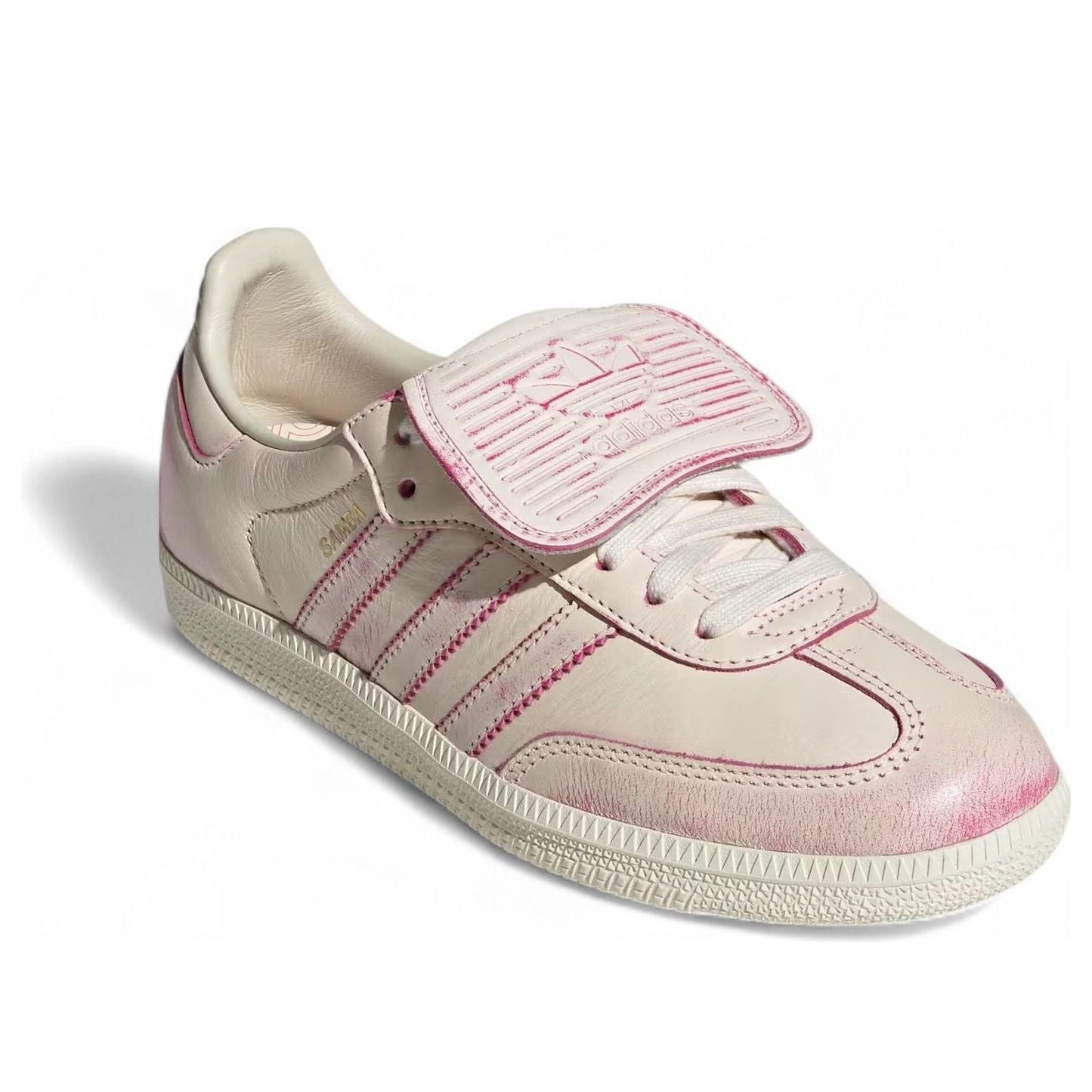 (WMNS) adidas Samba LT 'Distressed Pack Cream White' JR5998