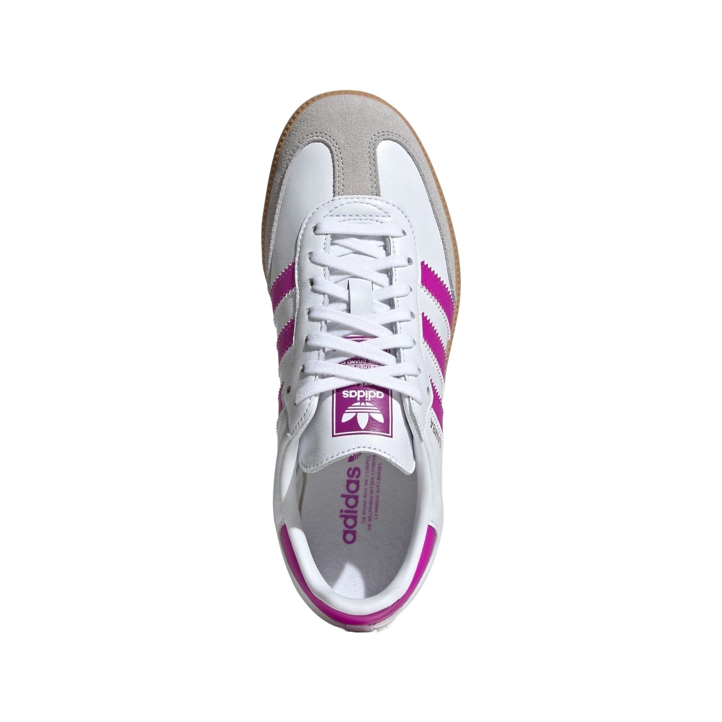 (GS) adidas Samba OG 'White Purple Gum' IH2873