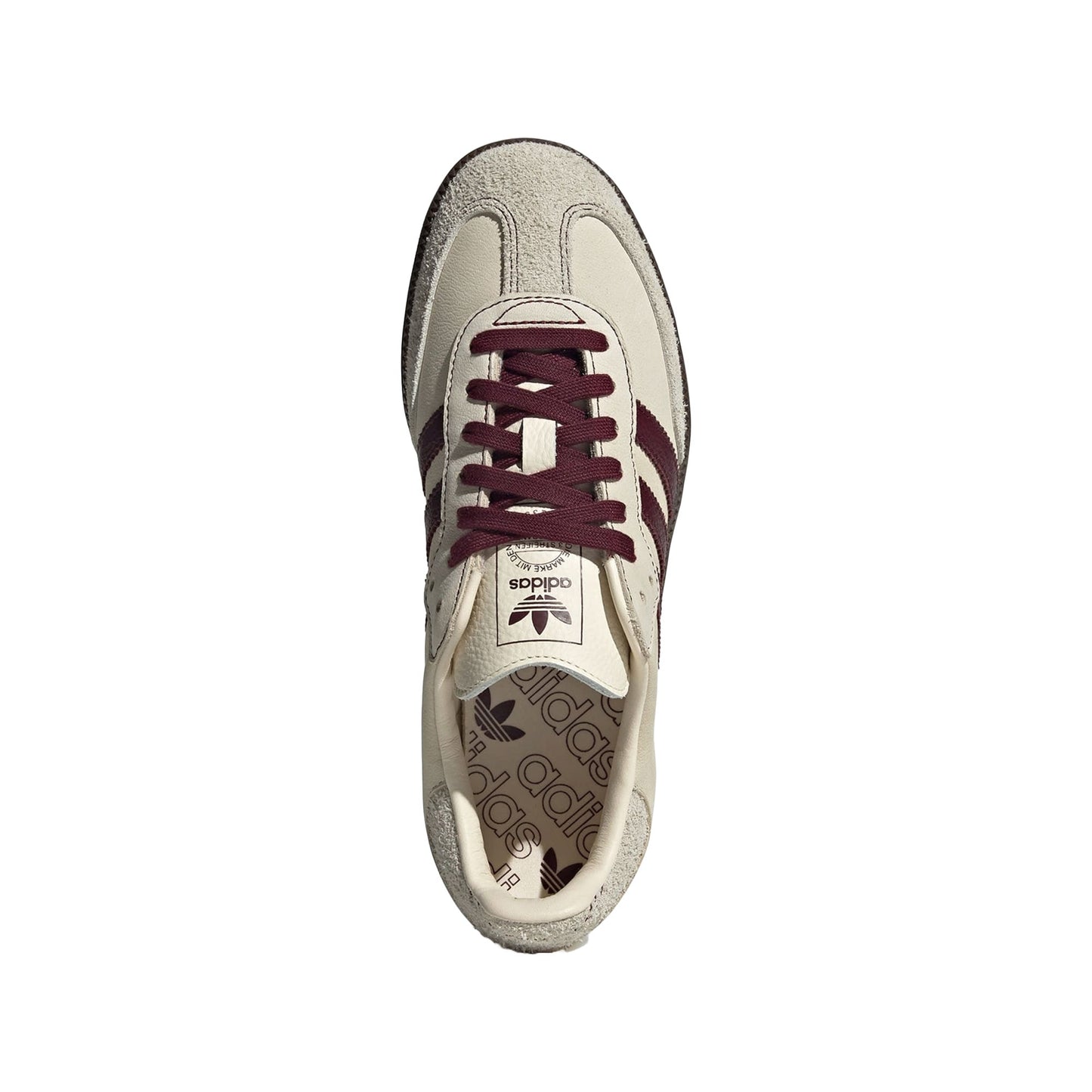 (WMNS) adidas Samba OG 'Wonder White Maroon' IG1987