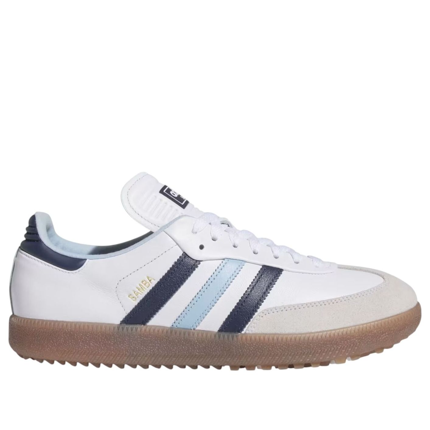adidas Samba Spikeless Golf 'White Night Indigo Clear Sky' JP8650